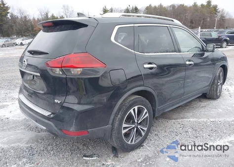 2019 Nissan Rogue Sv z USA, uszkodzony, nr VIN JN8AT2MT1KW258804